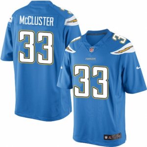 Mens Nike San Diego Chargers #33 Dexter McCluster Limited Electric Blue Alternate NFL Jersey