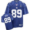 New York Giants #89 Boss 2012 Super Bowl XLVI Blue