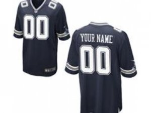 Men\'s Nike Dallas Cowboys Customized Game Team Color Jerseys