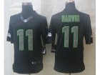 Nike Seattle Seahawks #11 Harvin Black Jerseys(Impact Limited)