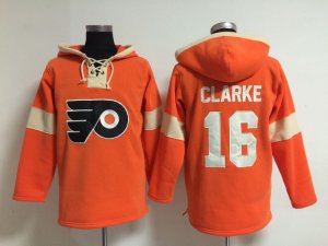 NHL Philadelphia Flyers #16 CLARKE orange jerseys(pullover hooded sweatshirt)