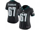 Women Nike Philadelphia Eagles #67 Chance Warmack Limited Green Rush NFL Jersey