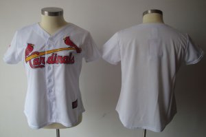 MLB Women Jerseys St.Louis cardinals blank white