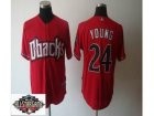 mlb Arizona Diamondbacks #24 Young red Cool Base 2011 All Star