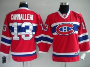 youth nhl montreal canadiens #13 cammalleri red