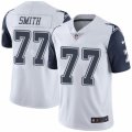 Youth Nike Dallas Cowboys #77 Tyron Smith Limited White Rush NFL Jersey