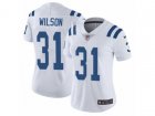Women Nike Indianapolis Colts #31 Quincy Wilson Vapor Untouchable Limited White NFL Jersey