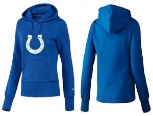 Women Indianapolis Colts Logo Pullover Hoodie-022