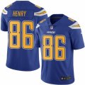 Youth Nike San Diego Chargers #86 Hunter Henry Limited Electric Blue Rush NFL Jersey