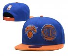 Knicks Fresh Logo Blue Adjustable Hat LH