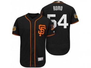 Mens San Francisco Giants #54 Sergio Romo 2017 Spring Training Flex Base Authentic Collection Stitched Baseball Jersey