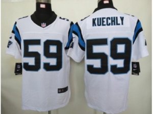 Nike NFL carolina panthers #59 kuechly white Elite jerseys