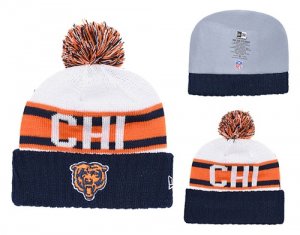 Bears Fresh Logo Navy Pom Knit Hat YD