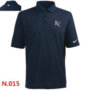 Nike Kansas City Royals 2014 Players Performance Polo -Dark biue