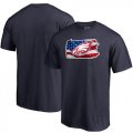 Philadelphia Eagles Navy NFL Pro Line by Fanatics Branded Banner State T-Shirt