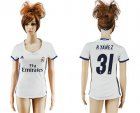 Womens Real Madrid #31 R.Yanez Home Soccer Club Jersey
