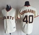 San Francisco Giants #40 Madison Bumgarner Cream New Cool Base Stitched MLB Jersey