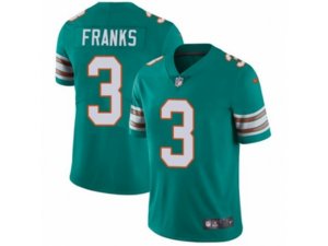 Nike Miami Dolphins #3 Andrew Franks Vapor Untouchable Limited Aqua Green Alternate NFL Jersey