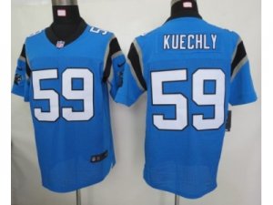 Nike NFL Carolina Panthers #59 Kuechly Blue Elite jerseys