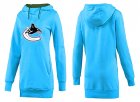 NHL Women Vancouver Canucks Logo Pullover Hoodie 15