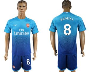 2017-18 Arsenal 8 RAMSEY Away Soccer Jersey