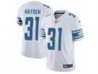 Mens Nike Detroit Lions #31 D.J. Hayden Limited White NFL Jersey