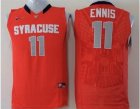 Syracuse University #11 Tyler Ennis Orange College Basketball Jersey