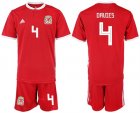 2018-19 Welsh 4 DAVIES Home Soccer Jersey