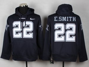 Nike Dallas Cowboys #22 Emmitt Smith blue jerseys(Pullover Hoodie)