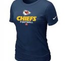 Women Kansas City Chiefs deep Blue T-Shirt