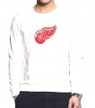 NHL Detroit Red Wings Round collar white jerseys