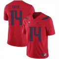 Arizona Wildcats 14 Khalil Tate Red College Football Jersey