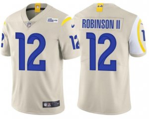 Nike Rams #12 Allen Robinson II Bone Vapor Limited Jersey