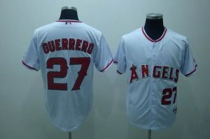 mlb anaheim angels #27 guerrero white