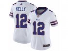 Women Nike Buffalo Bills #12 Jim Kelly Vapor Untouchable Limited White NFL Jersey