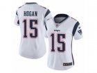 Women Nike New England Patriots #15 Chris Hogan Vapor Untouchable Limited White NFL Jersey
