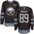 Mens Buffalo Sabres #89 Alexander Mogilny Black 1917-2017 100th Anniversary Stitched NHL Jersey
