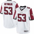 Mens Nike Atlanta Falcons #53 LaRoy Reynolds Limited White NFL Jersey