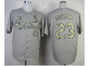 mlb jerseys st.louis cardinals #23 freese grey[number camo]