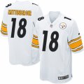 Mens Nike Pittsburgh Steelers #18 Zach Mettenberger Game White NFL Jersey