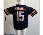 Nike kids nfl jerseys chicago bears #15 brandon marshall blue[nike]