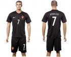 Portugal #7 Ronaldo SEC Away Soccer Country Jersey