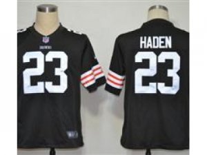 Nike NFL Cleveland Browns #23 Joe Haden Brown Game Jerseys