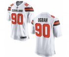 Men's Nike Cleveland Browns #90 Emmanuel Ogbah Game White NFL Jersey