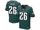 Mens Nike Philadelphia Eagles #26 Sidney Jones Elite Midnight Green Team Color NFL Jersey