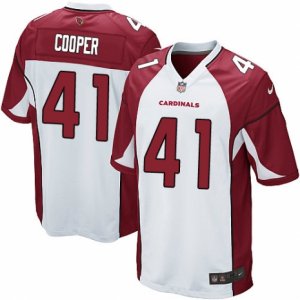 Mens Nike Arizona Cardinals #41 Marcus Cooper Game White NFL Jersey