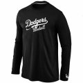 Los Angeles Dodgers Long Sleeve T-Shirt Black