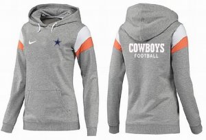 Women Dallas cowboys Logo Pullover Hoodie-012