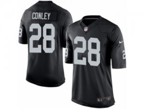 Mens Nike Oakland Raiders #28 Gareon Conley Limited Black Team Color NFL Jersey