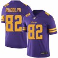 Youth Nike Minnesota Vikings #82 Kyle Rudolph Limited Purple Rush NFL Jersey